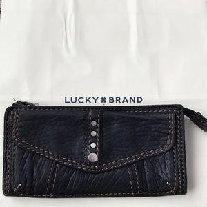 Lucky Brand 🍀 Black Leather wallet